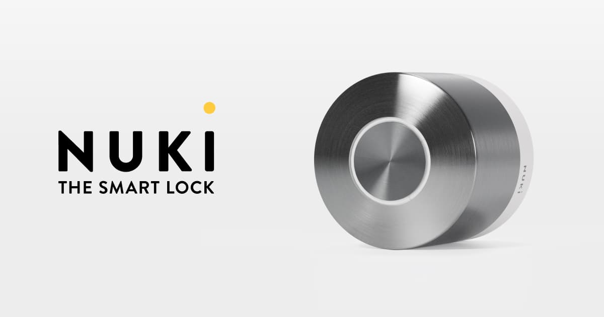 Nuki Smart Lock aan een voordeur